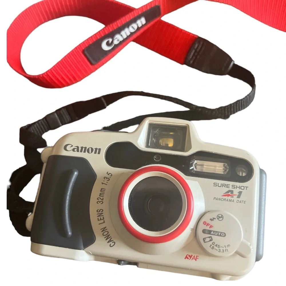 Canon Sure Shot A1 underwater 35mm camera w/ 32mm F3.5 lens, EX, WORKS